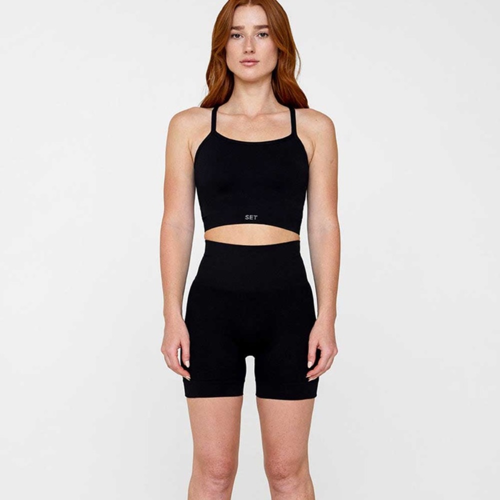Set Active Onyx Sculptflex Biker Shorts